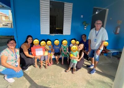 Ação de volta as aulas